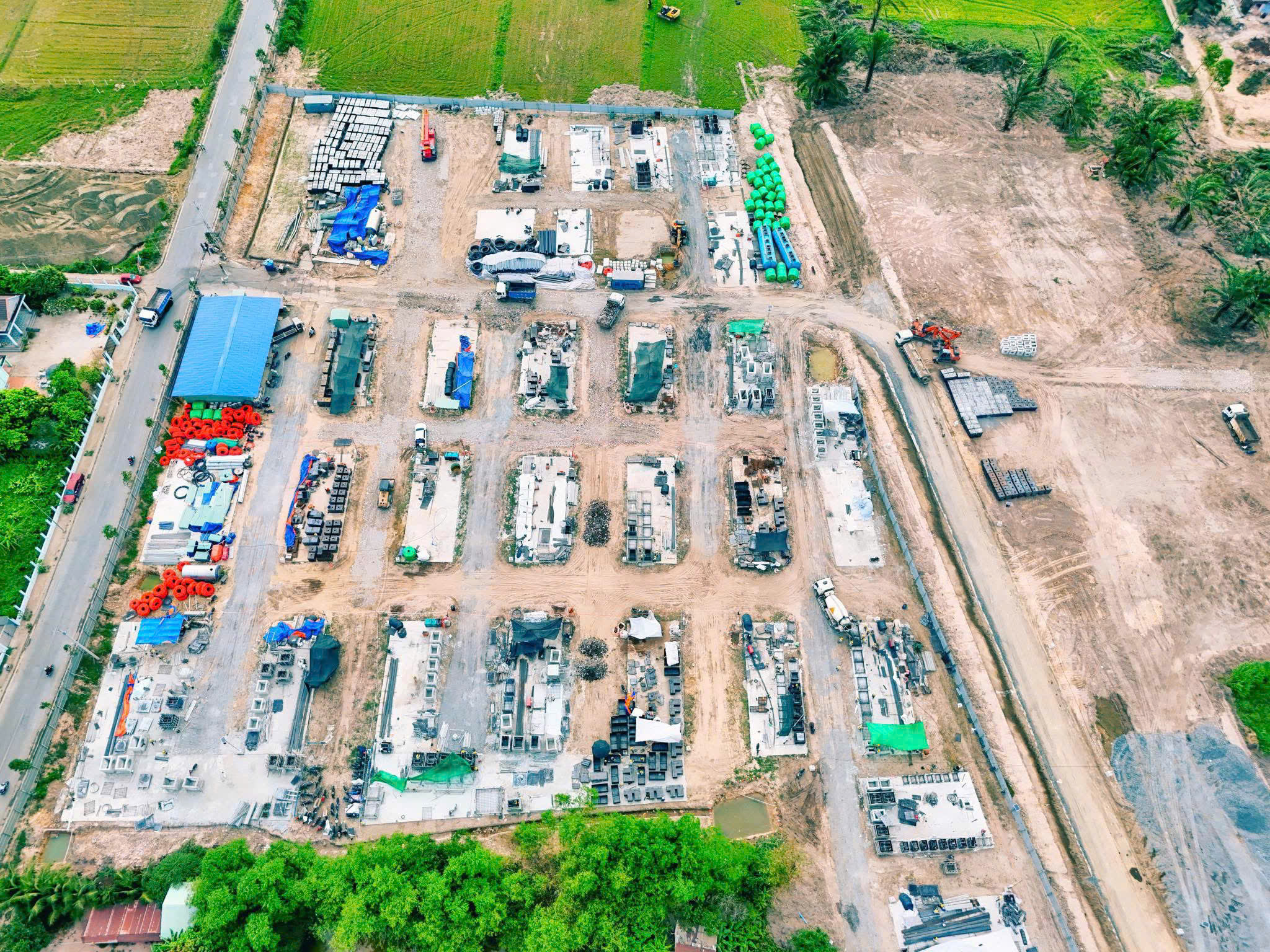 Vinhomes Green City Tiến độ thi công